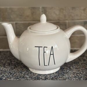 Rae Dunn “TEA” Ceramic Teapot